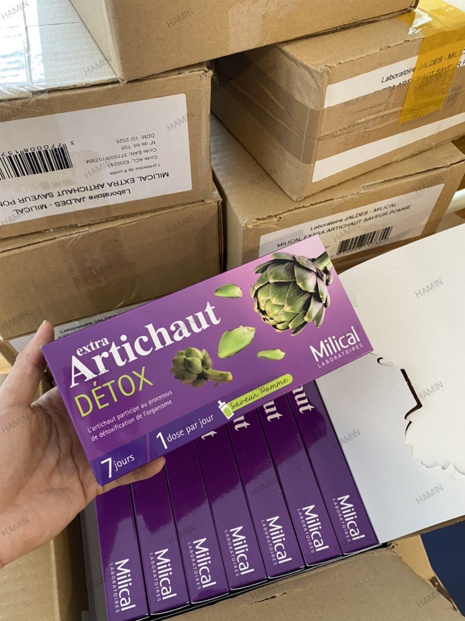 Thải độc gan Milical Extra Artichaut Detox Atiso