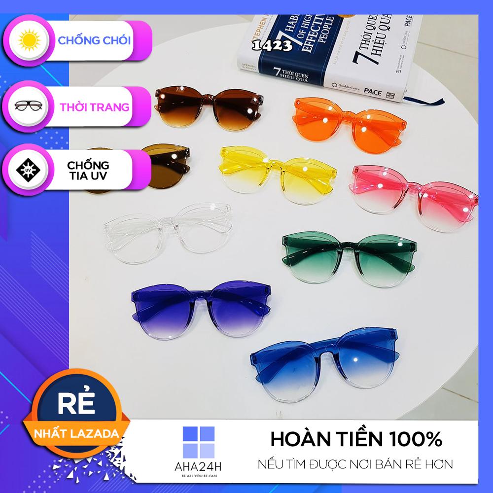 [HCM]Kính mát nữ cao cấp Ah1423 - Mắt kính nam nữ thời trang sang chảnh chống chói nhiều màu cực đẹp