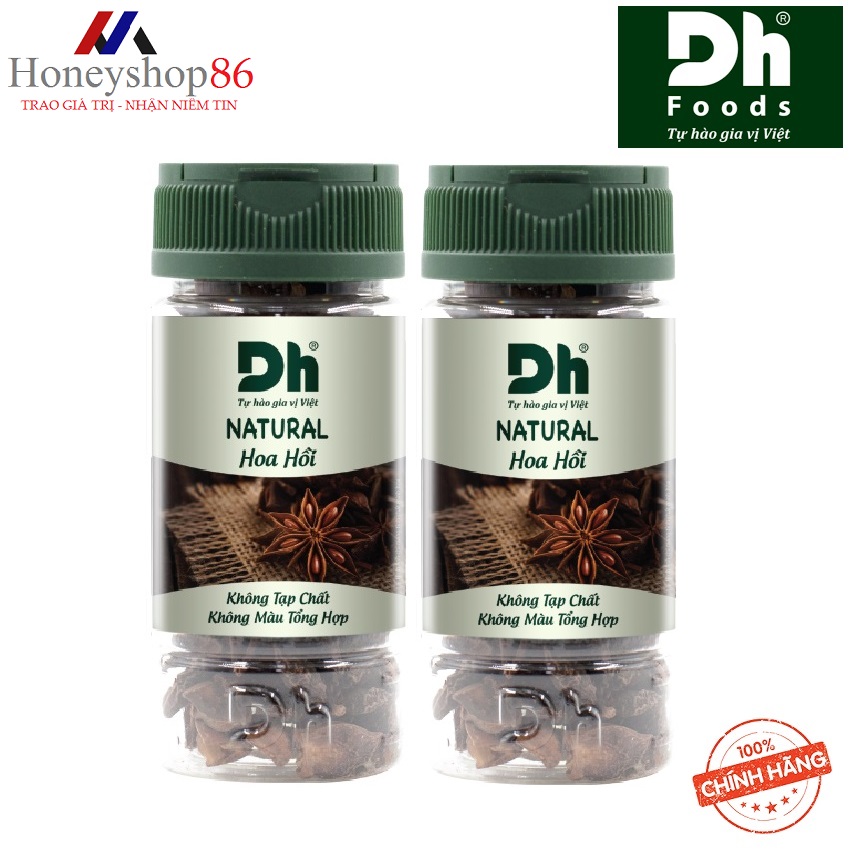 Combo 2 natural hoa hồi dh foods 15gr dhgvt59 honeyshop86
