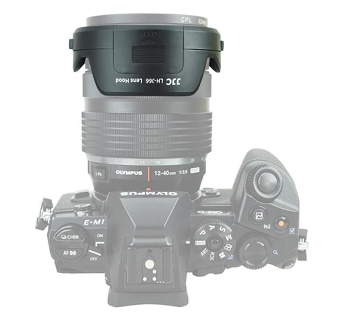 Hood Olympus LH-66 (lens 12-40 f2.8) – Hiệu JJC