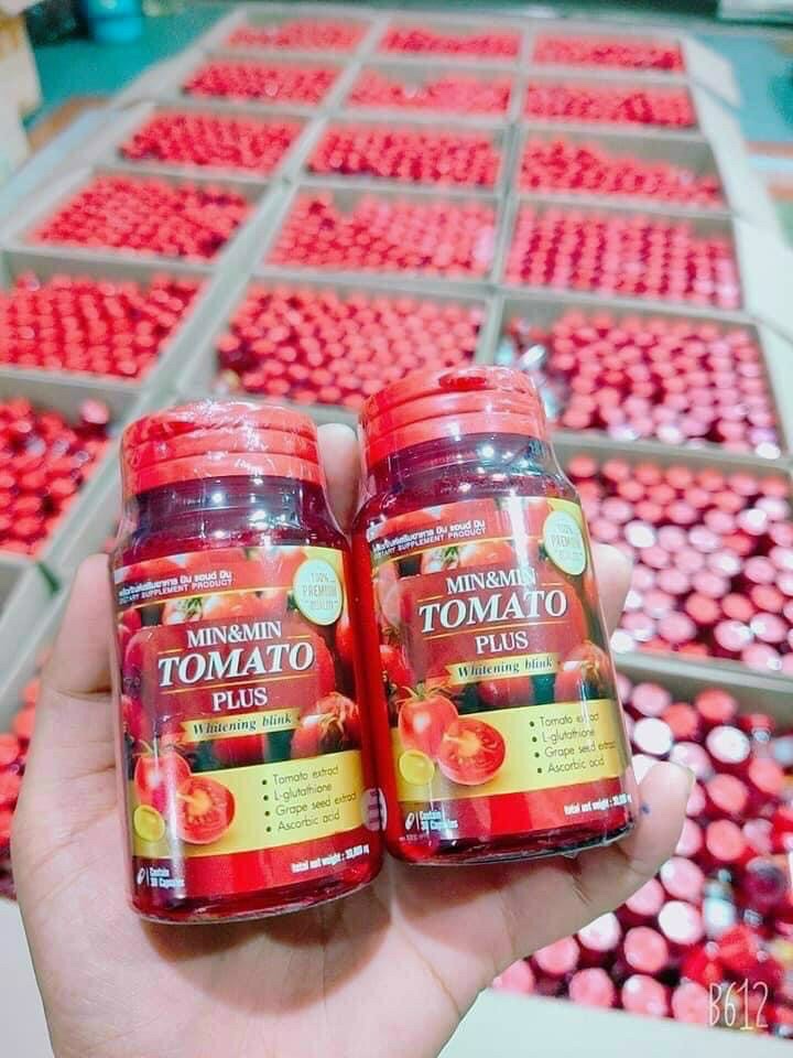 Viên uống trắng da cà chua Tomato Plus Thái Lan