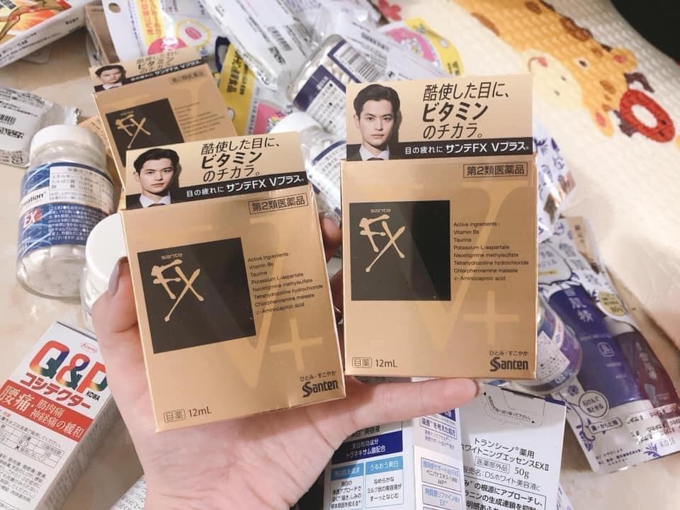 Nhỏ mắt màu vàng FX neo V+ Nhật bản