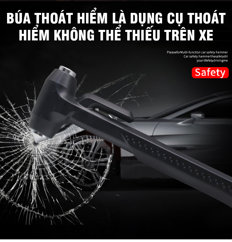 Multifunctional car emergency break hammer car emergency emergency escape tools