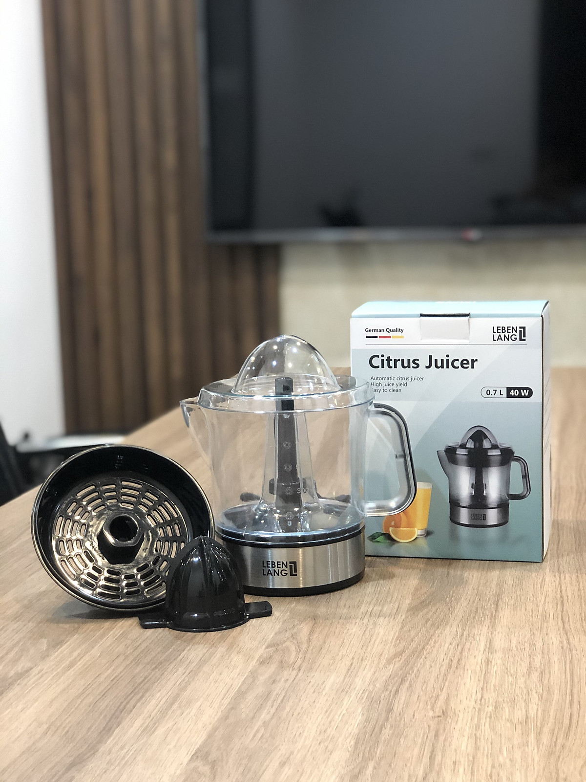 MÁY VẮT CAM CITRUS JUICER 0.7L CỦA LEBEN LANG