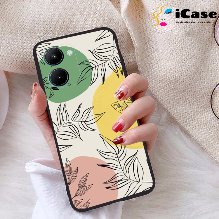 Ốp lưng Realme C33 viền dẻo TPU BST Vintage