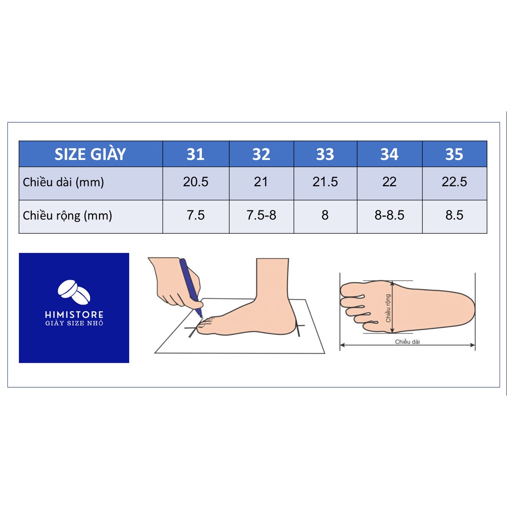 ( Giày Size 31 - 35 ) Giày Bệt Mũi Nhọn Công Sở Himistore - SM003