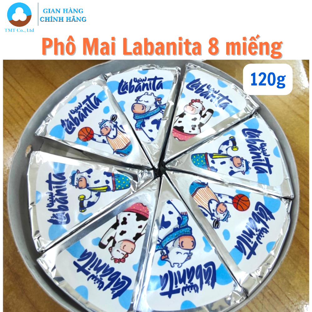 Phô mai miếng Labanita 8 miếng/ 16 miếng
