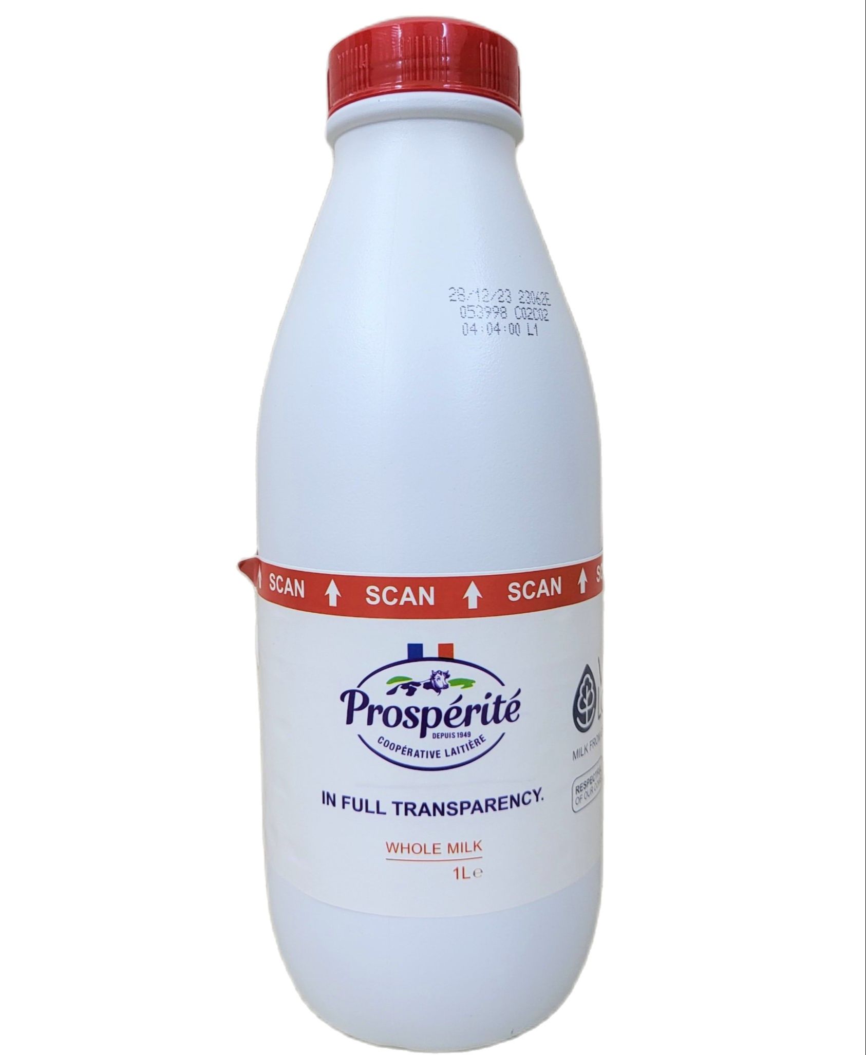 Prosperite sữa tươi pháp nguyên kem tiệt trùng uht whole milk