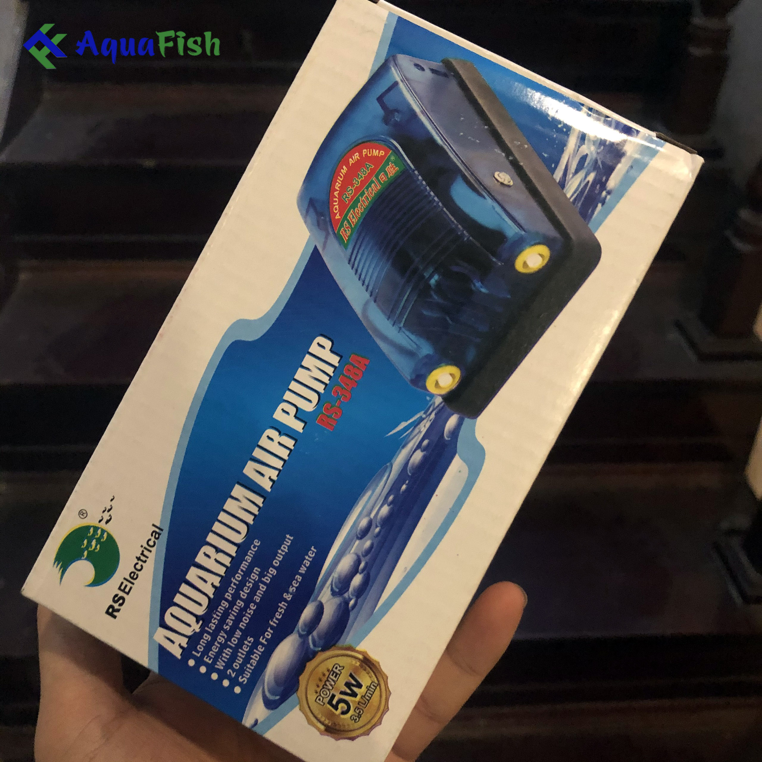 Máy sục khí 2 vòi RS-348a