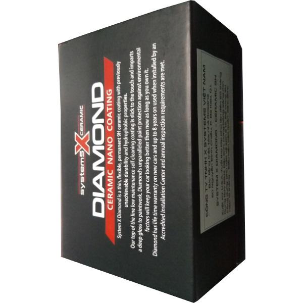 Ceramic 9H phủ bóng ô tô - System X Diamond
