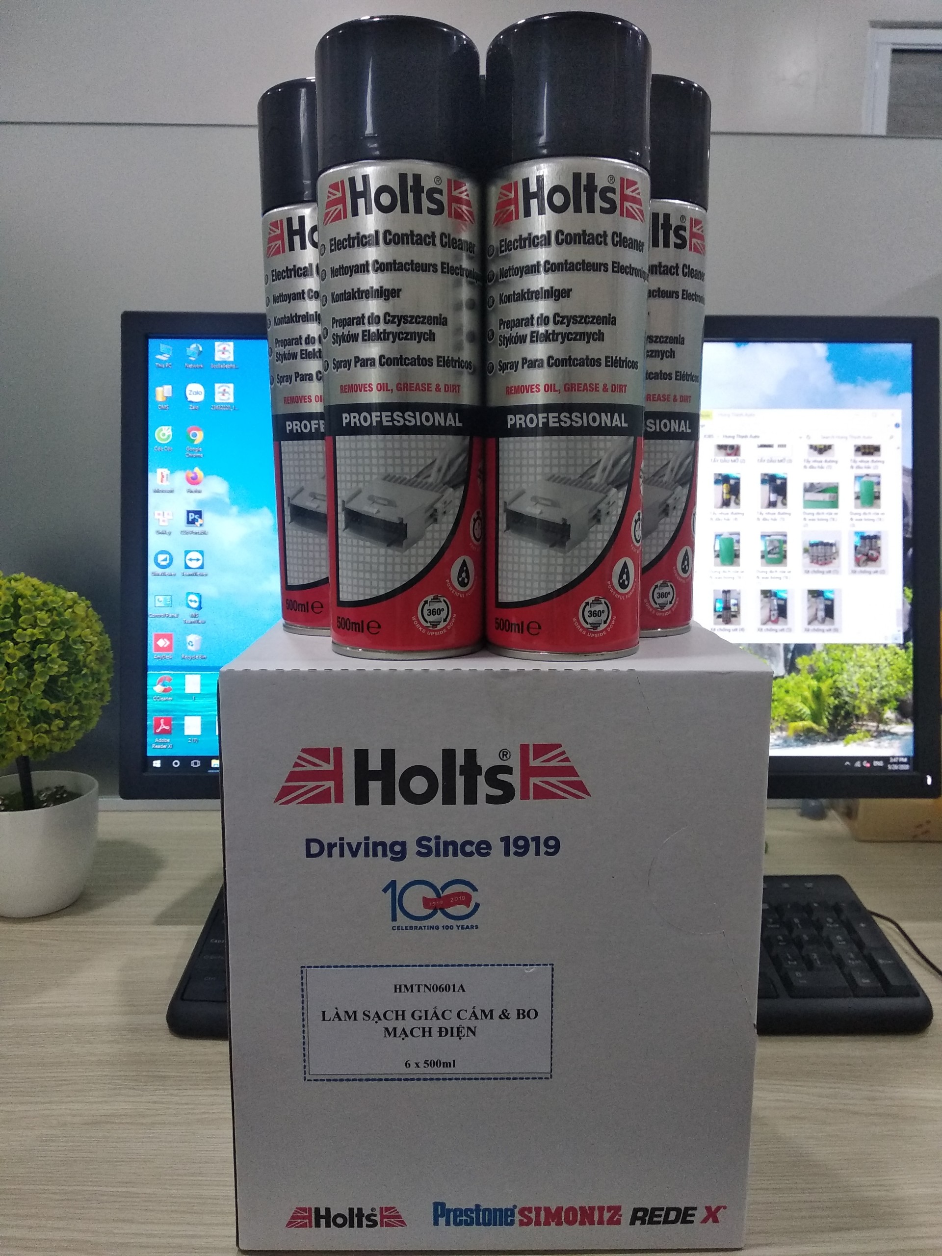 HCM - Làm sạch giắc cắm & bo mạch điện