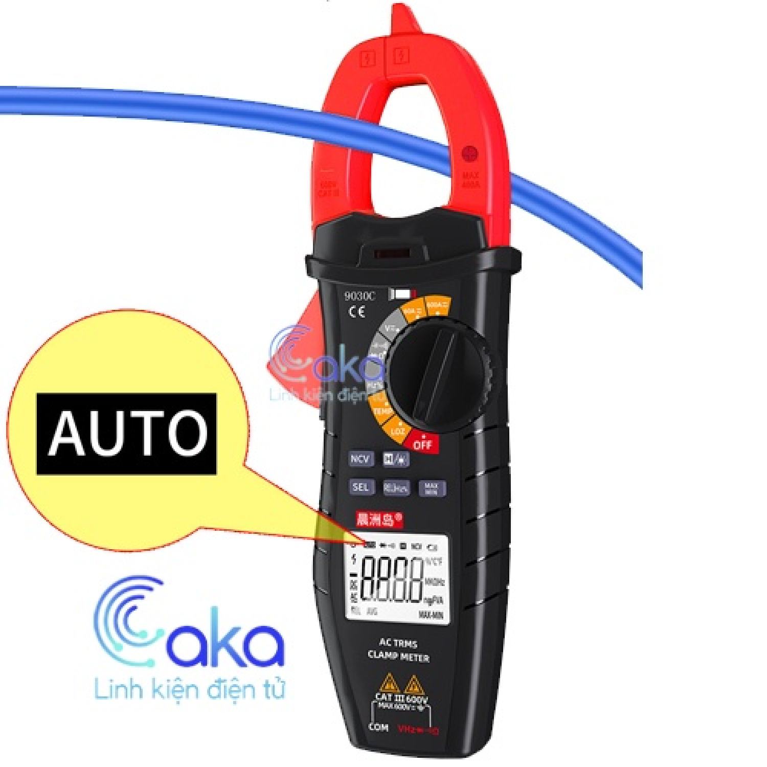 Ampe kìm kẹp đo dòng điện ac/dc fs-9030c
