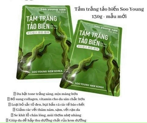 Tắm trắng tảo biển