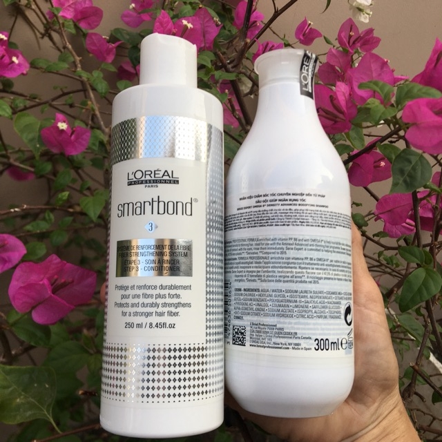 [HCM]CẶP GỘI XÃ CHỐNG RỤNG LOREAL SMARTBOND LOREAL 300ml+250ml