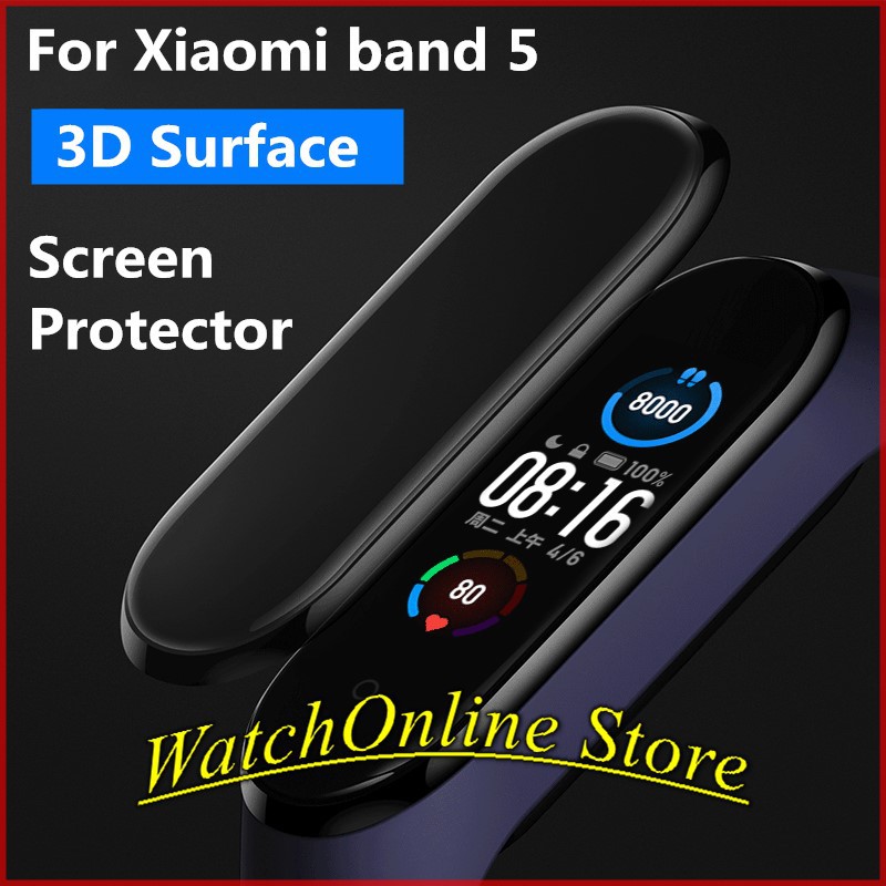 Miếng dán 3D màn hình cho Xiaomi miband 5 Miband 6