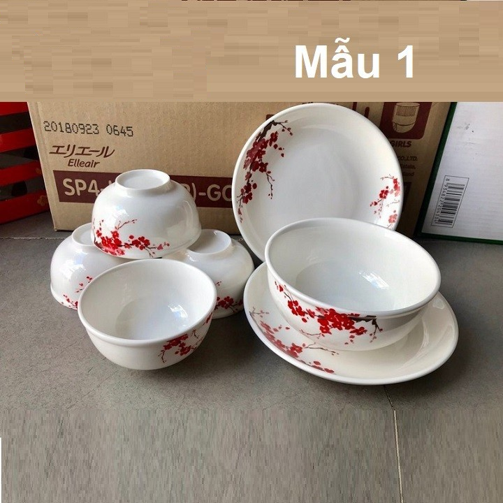 [HCM]bộ chén tô dĩa sứ - tô chén