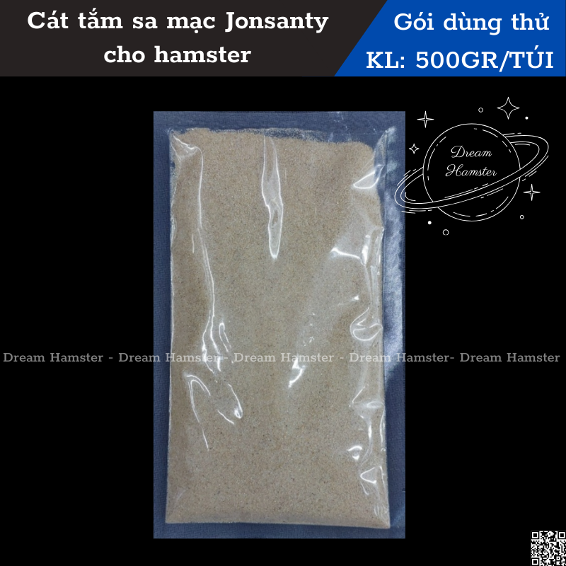 Cát tắm sa mạc Jonsanty dành cho hamster