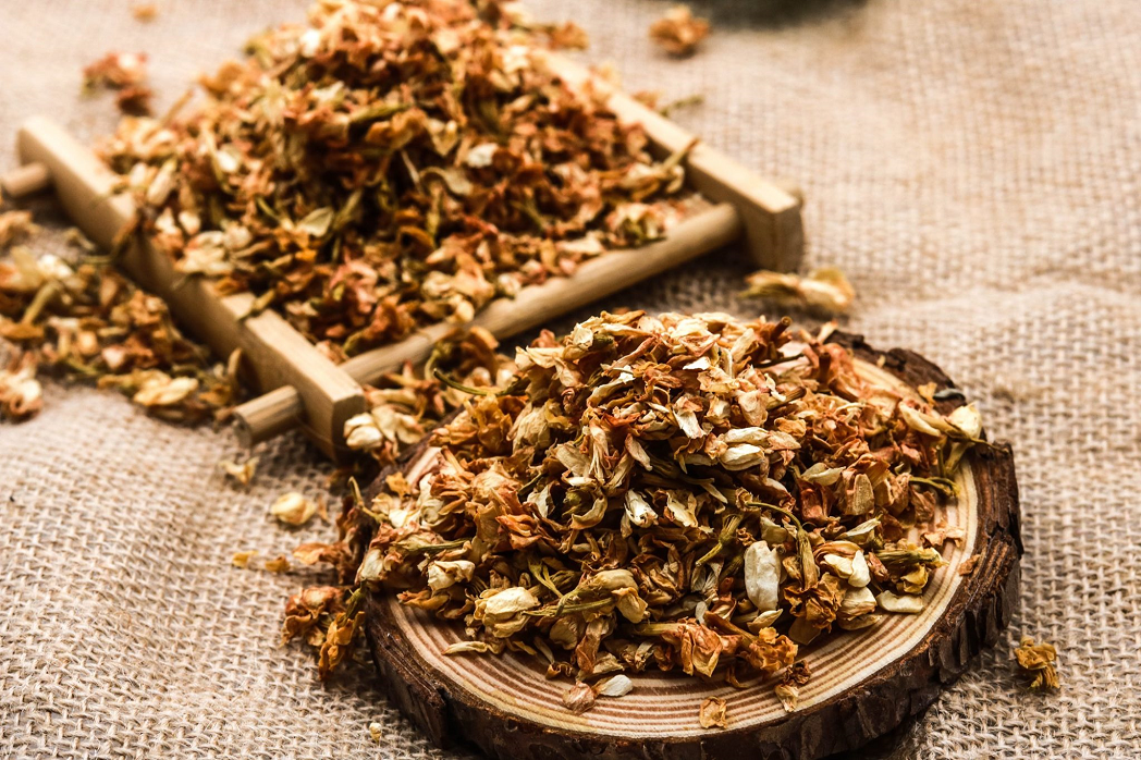 Hoa nhài sấy khô thơm nhẹ gói 100g