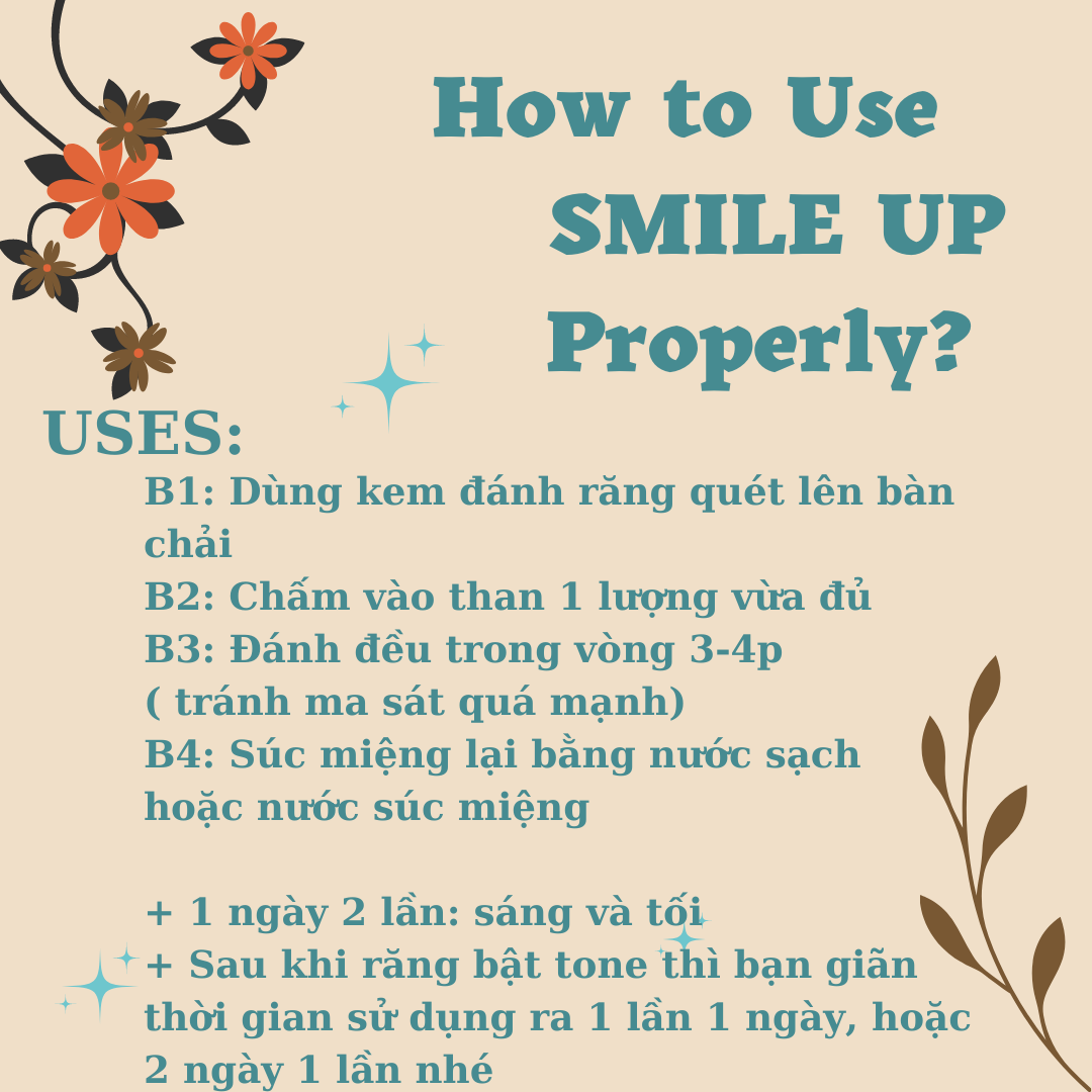 [HCM]Than trắng răng Smile Up