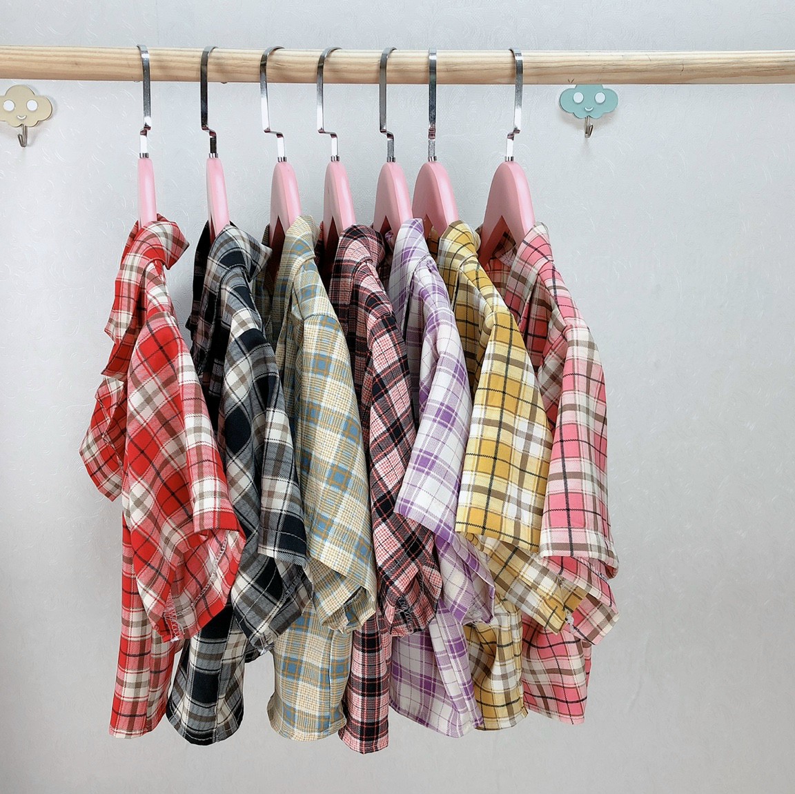 [HCM]Áo sơ mi caro cổ vest