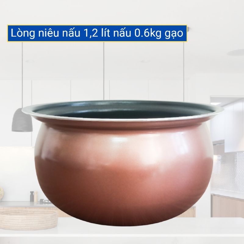 Nồi Cơm Điện Happy Cook 1.2 Lít  HCJ-120G