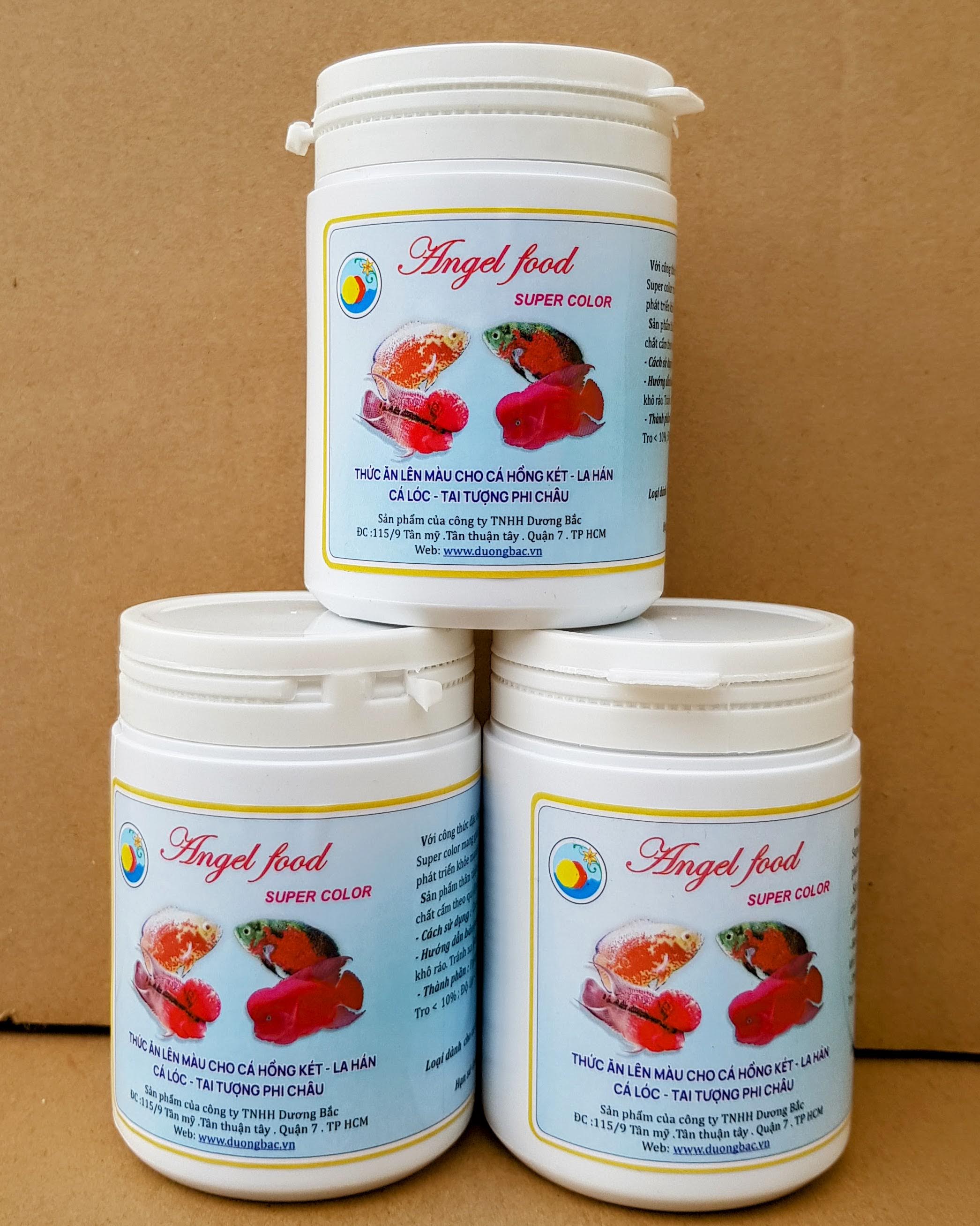 Thức ăn cá cảnh Angel food Super color ( Thức ăn lên màu cho tất cả các loại cá cảnh )