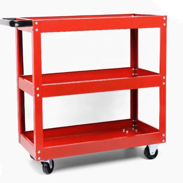 Tủ đồ nghề 3 tầng, xe đẩy Tủ Đồ Nghề sửa chữa Xe Máy Ô tô..., có bánh di chuyển dễ dàng