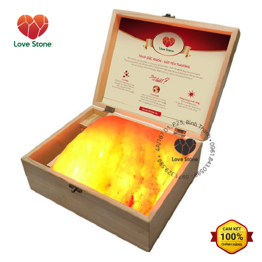 Hộp Đá Muối Massage Chân Love Stone - Phiên Bản Magic