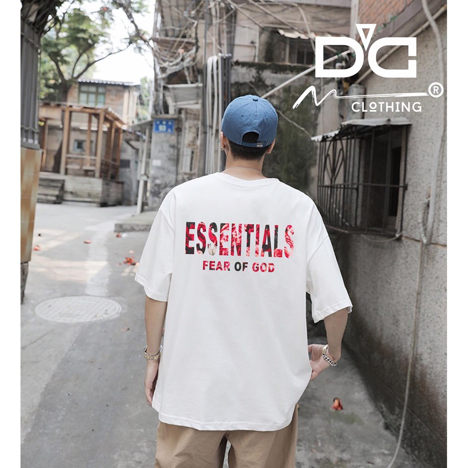 Áo thun cotton ESSENTIALS DCSG (KÈM ẢNH THẬT)
