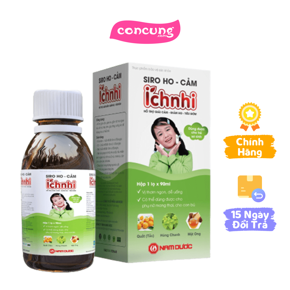 Siro ho cảm ích nhi 90ml