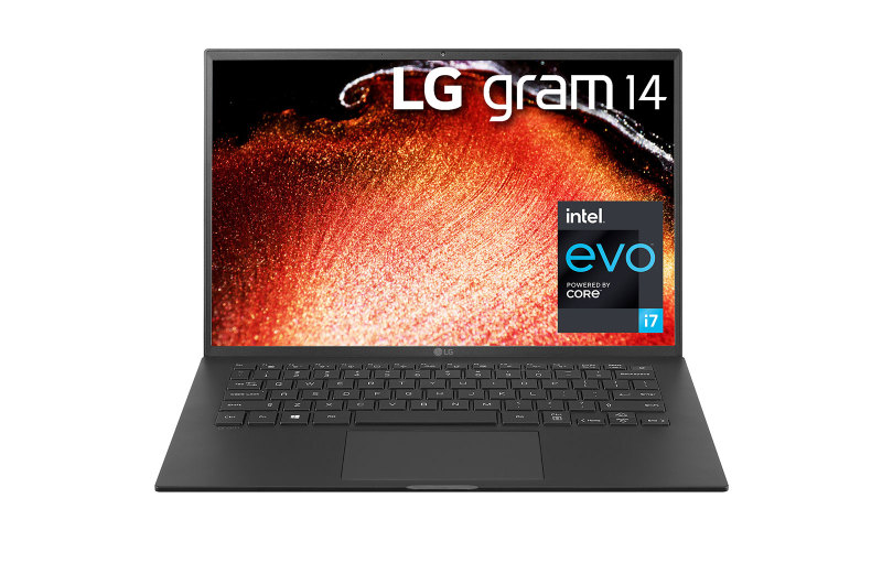 Laptop LG gram 14, Windows 10 Home, Intel® Core™ i7 Gen11, 16GB, 512GB, 16:10 (có quà tặng)