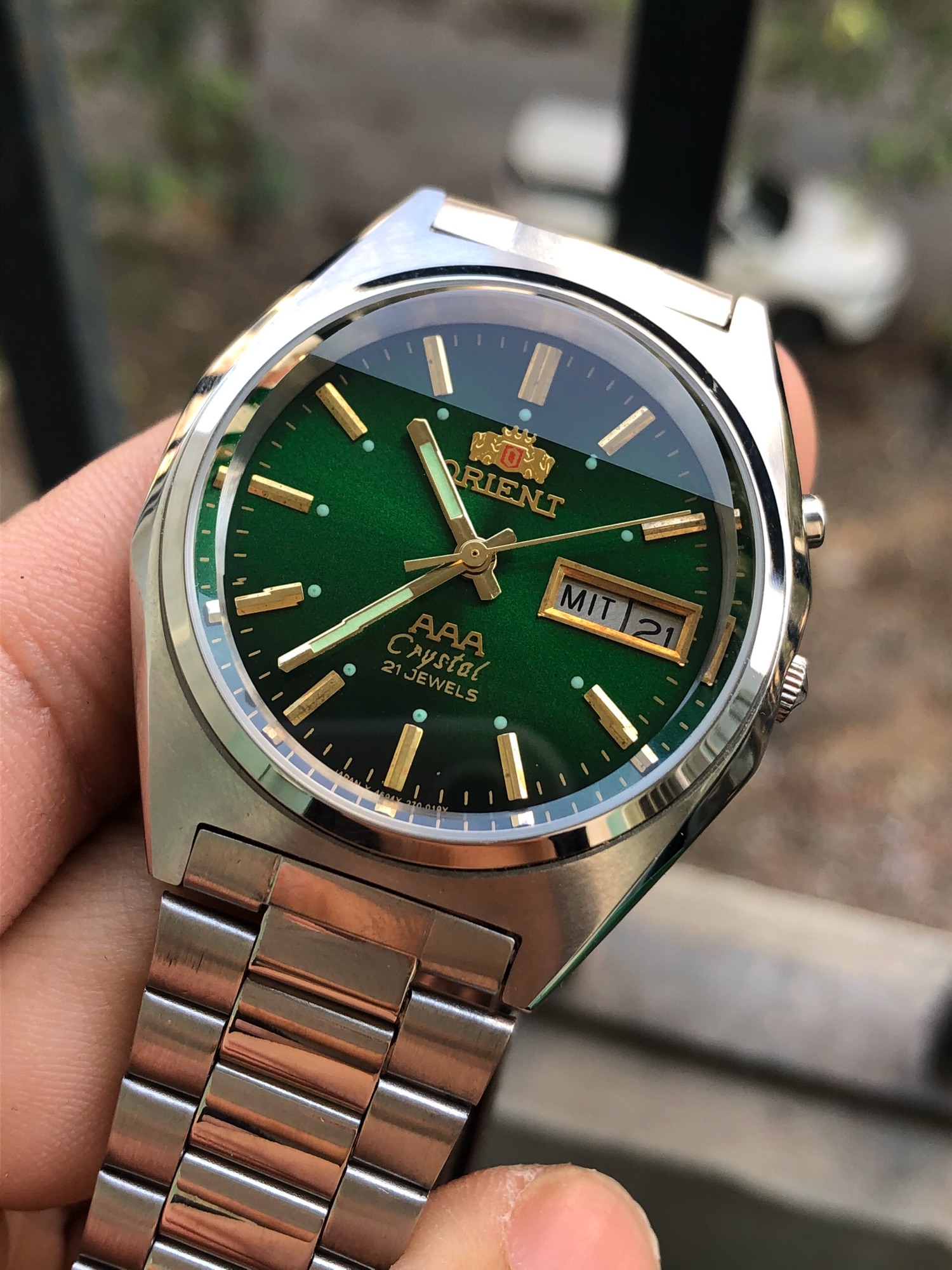 Đồng hồ orient 3 AAA cơ Nhật