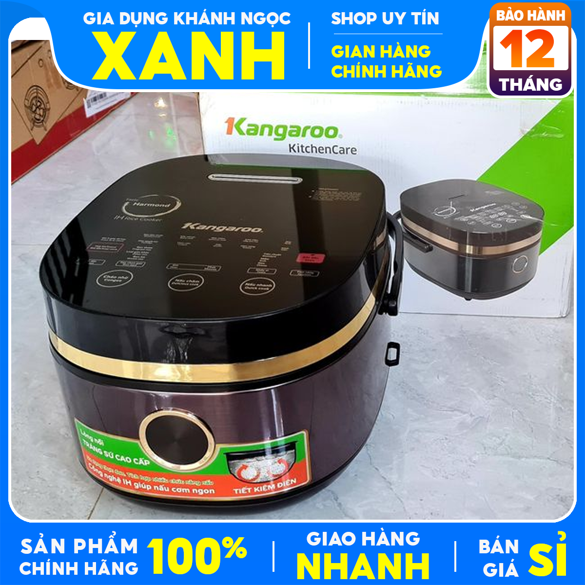 1.8 original kangaroo 100% liter kg599n high frequency electric rice cooker IH cooking delicious food inside rice cooker 12 months warranty