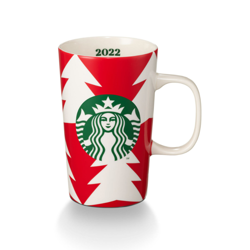 Cốc Sứ Mug Starbucks 12Oz (355ml) 2022 Red Cup