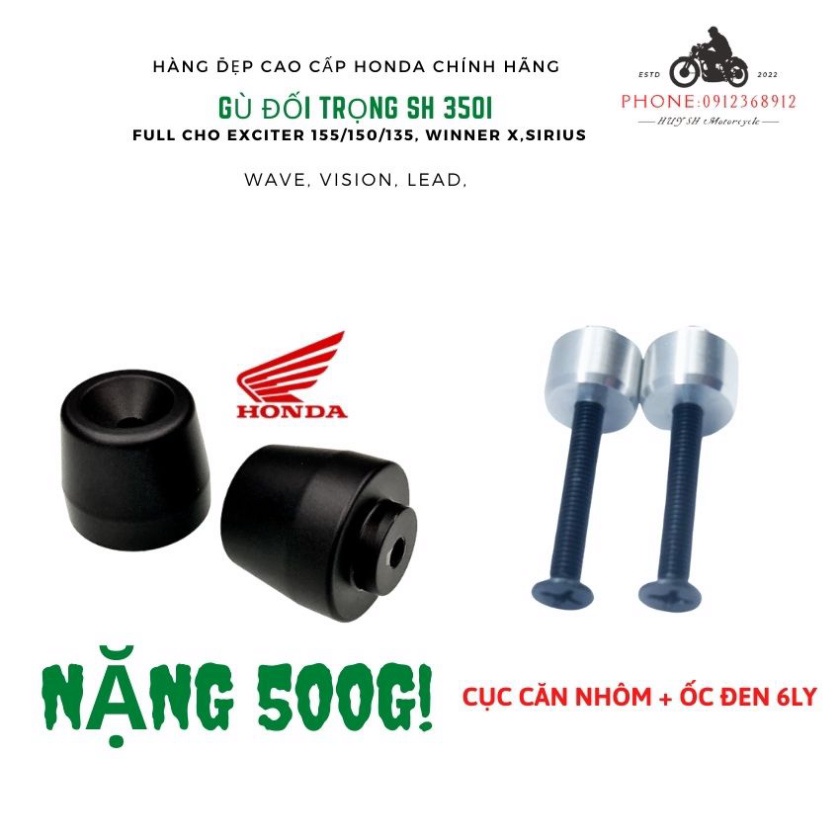 Gù chống rung tay lái sh 350i cho yamaha exciter 155, exciter 150, exciter 135, ex 150