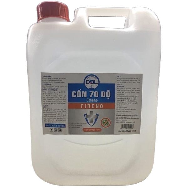 Cồn sát khuẩn 90 độ can 5 lít hàng chuẩn công ty dược