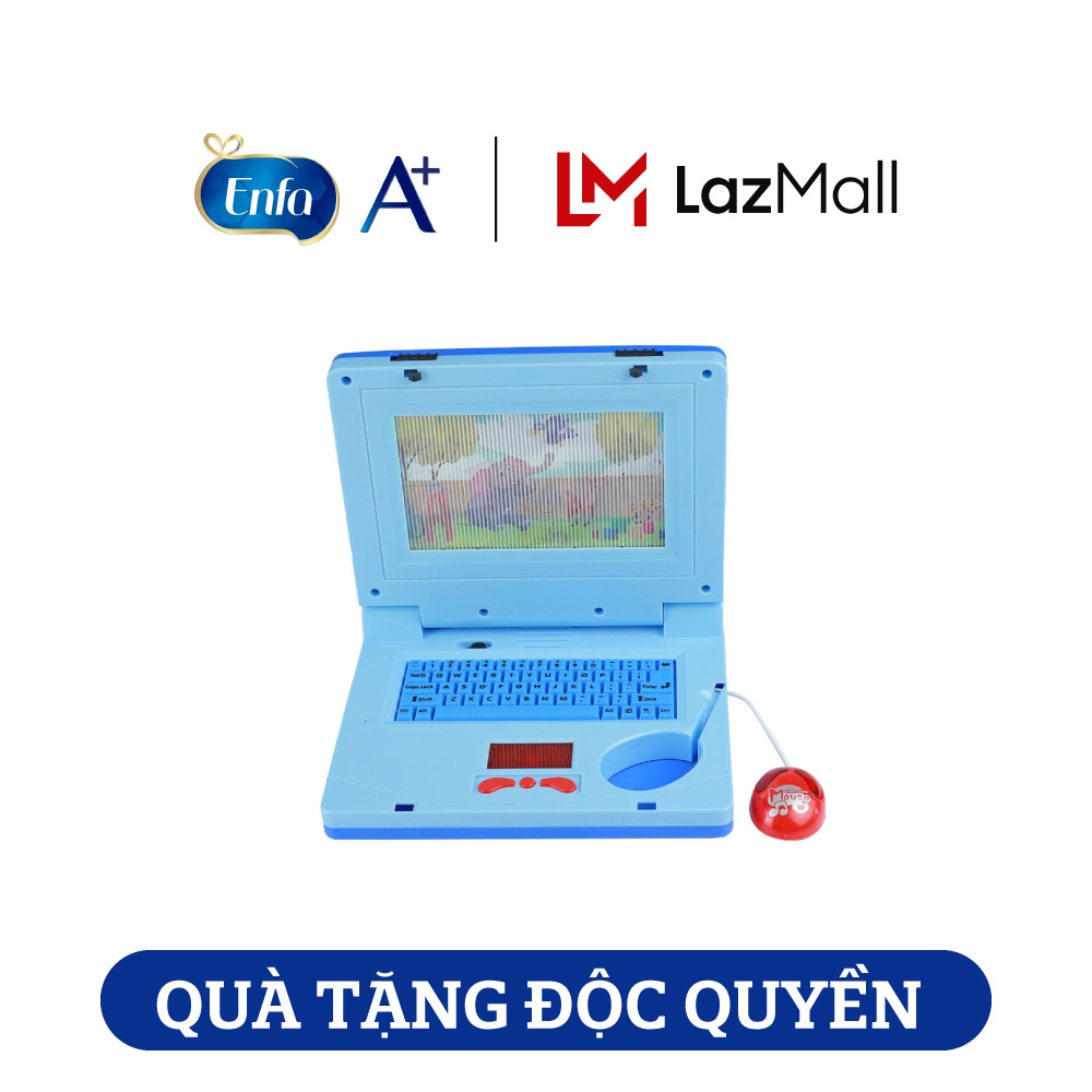 [Quà tặng Enfa] Đồ chơi máy dạy học dùng pin