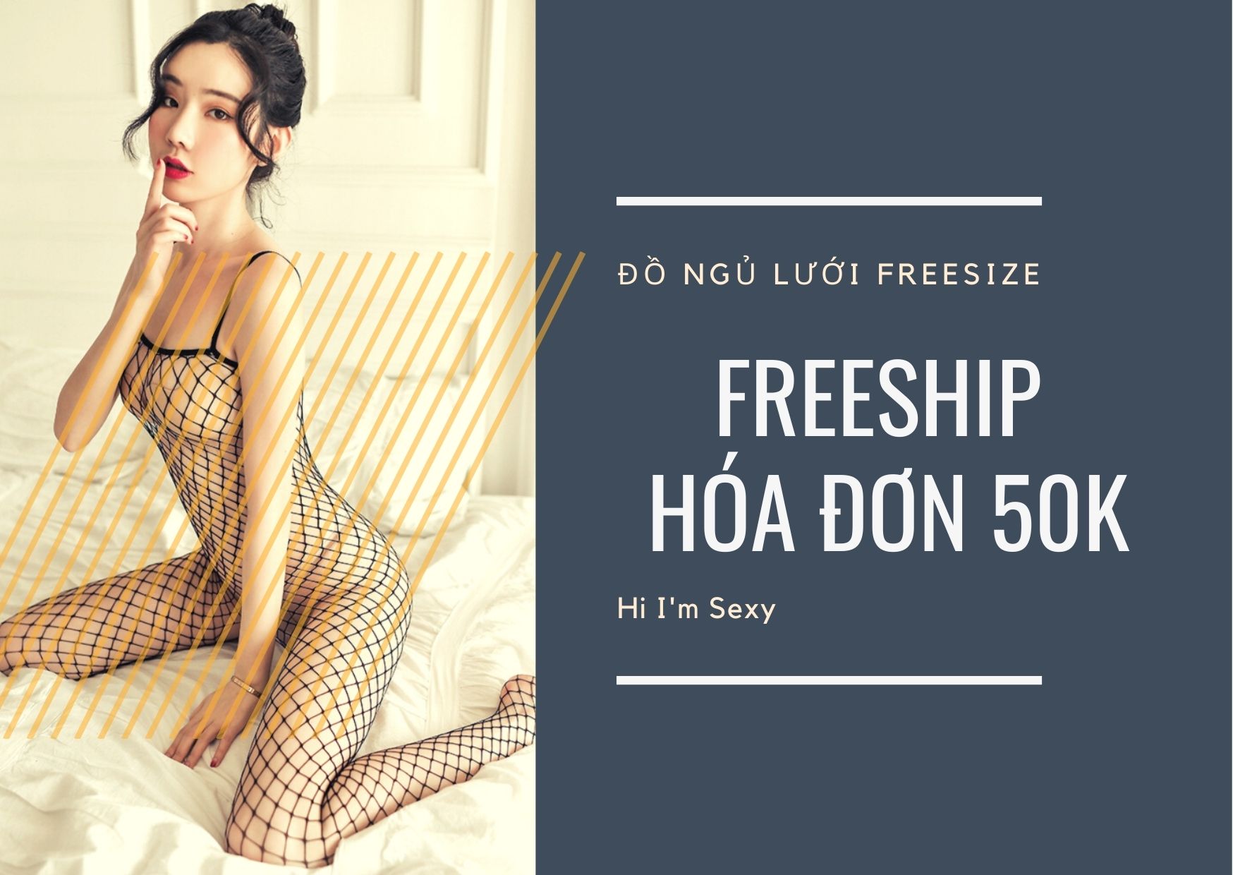 Đồ ngủ lưới, xuyên thấu, siêu gợi cảm
