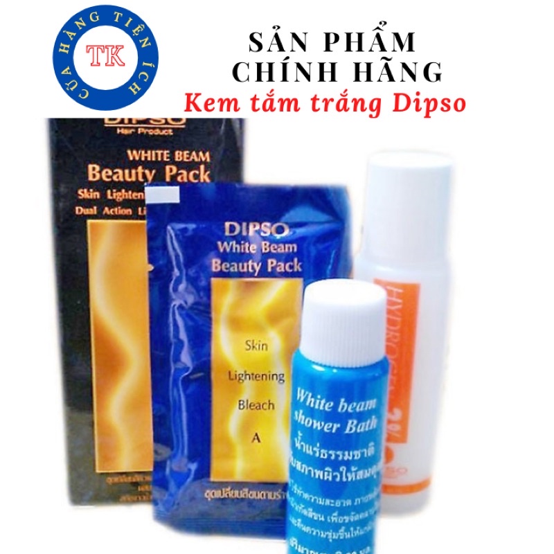 Kem tắm trắng Dipso thái lan lên tông ngay lần đầu sử dụng