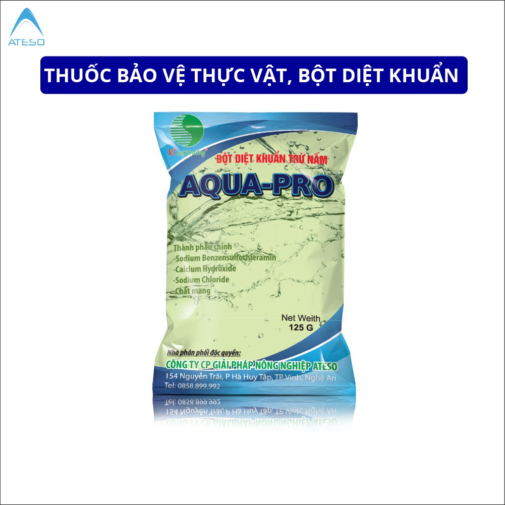 Bột diệt khuẩn trừ nấm AQUA-BRO (Gói 125g)