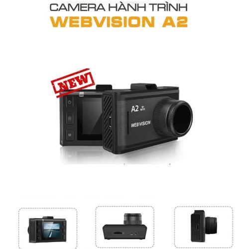 [HCM][Hỗ Trợ Lắp Đặt Miễn Phí Tận Nơi] CAMERA HÀNH TRÌNH WEBVISION A2
