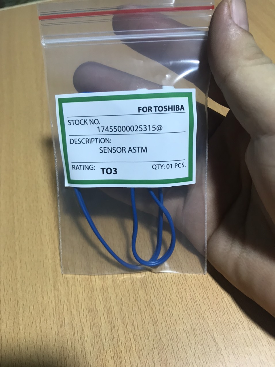Sensor cảm biến tủ lạnh Toshiba chính hãng