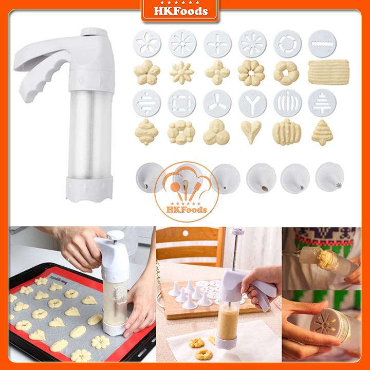 Khuôn nhấn cookies tạo hình bánh qui cao cấp 12 mặt