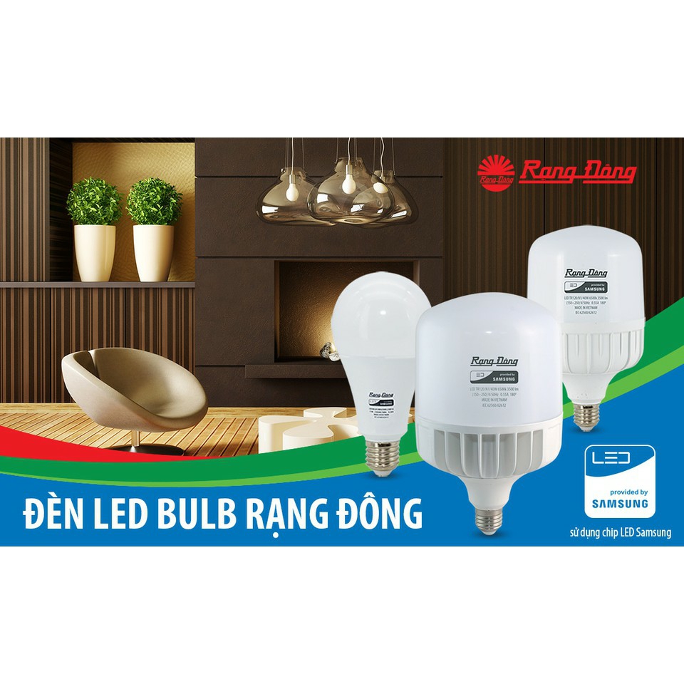 Bóng LED Trụ Rạng Đông 40W ( ChipLed SAMSUNG ) HP Electrical