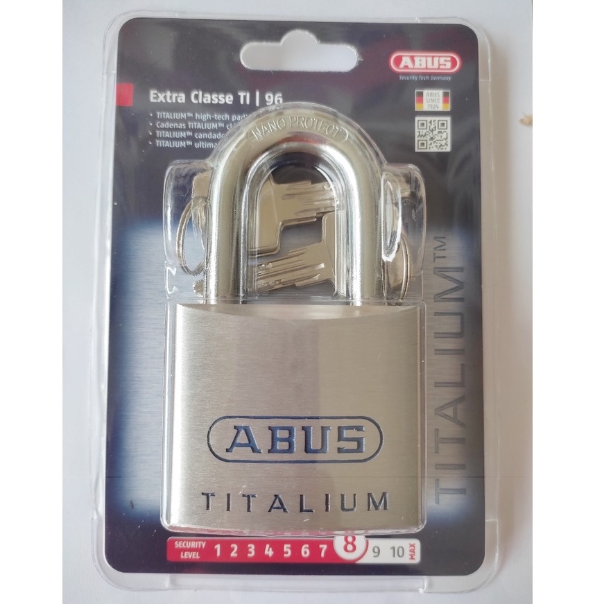 Ổ Khóa Siêu Nhẹ ABUS Titalium 96Ti/60