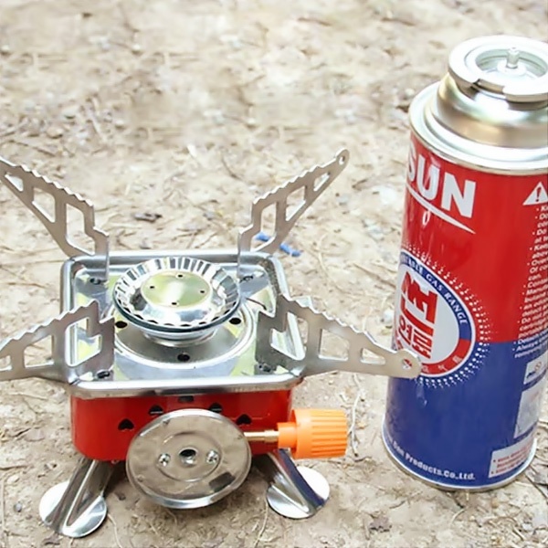 Bếp Gas Du Lịch Dã Ngoại Mini Xếp Gọn
