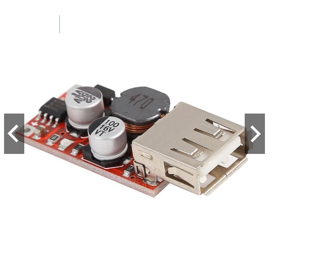 Mạch Hạ Áp Usb Dc từ 9v 12v 24v thành 5v 3a