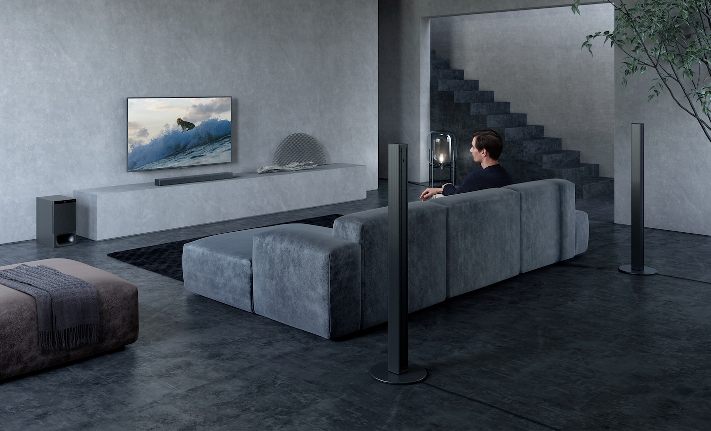 [Trả góp 0% - FREESHIP] Dàn âm thanh sound bar Sony 5.1 HT-S700RF (1000W)