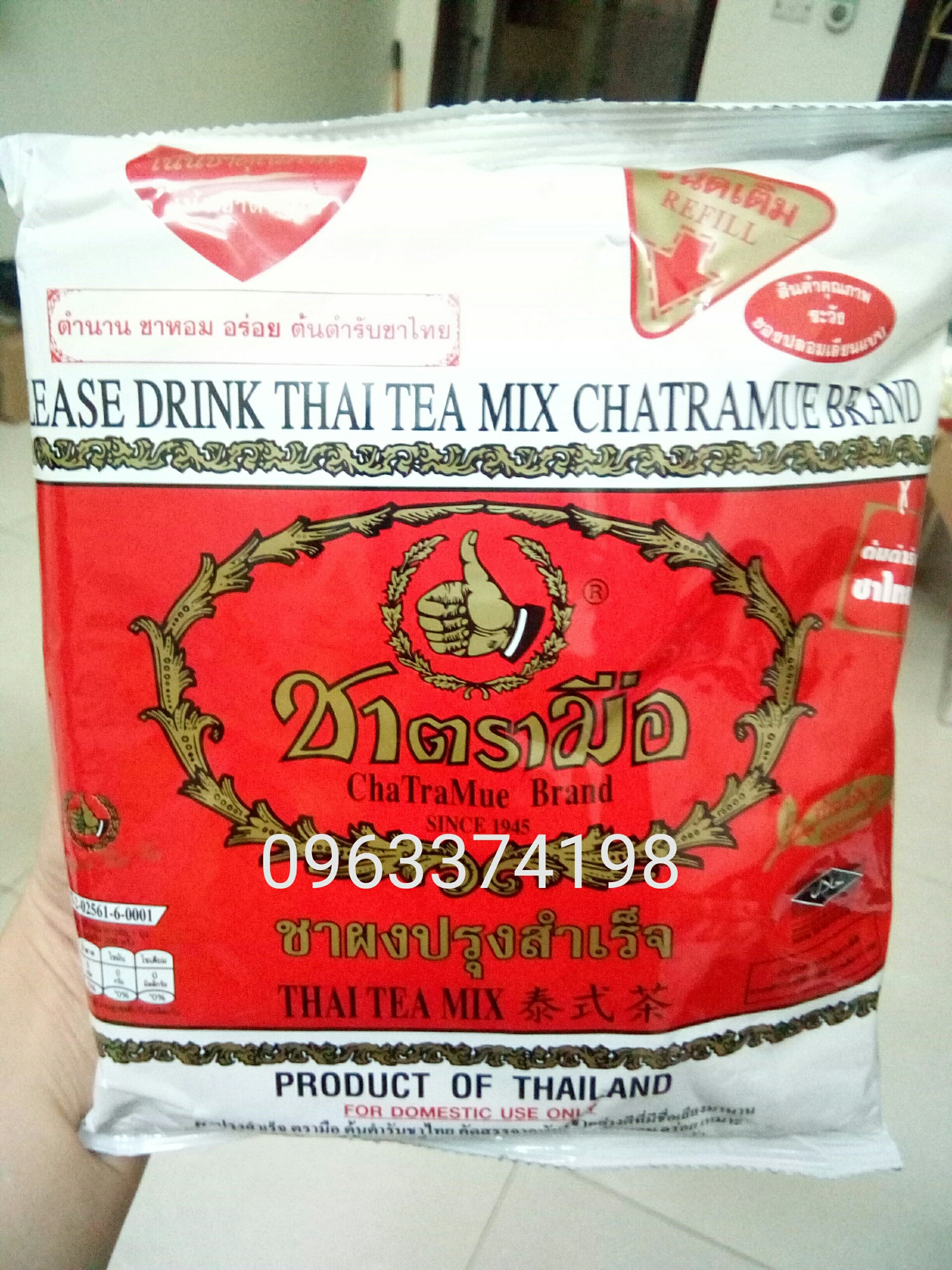 Trà Thái Xanh Green Tea 200gam/ Trà Thái Đỏ 400g