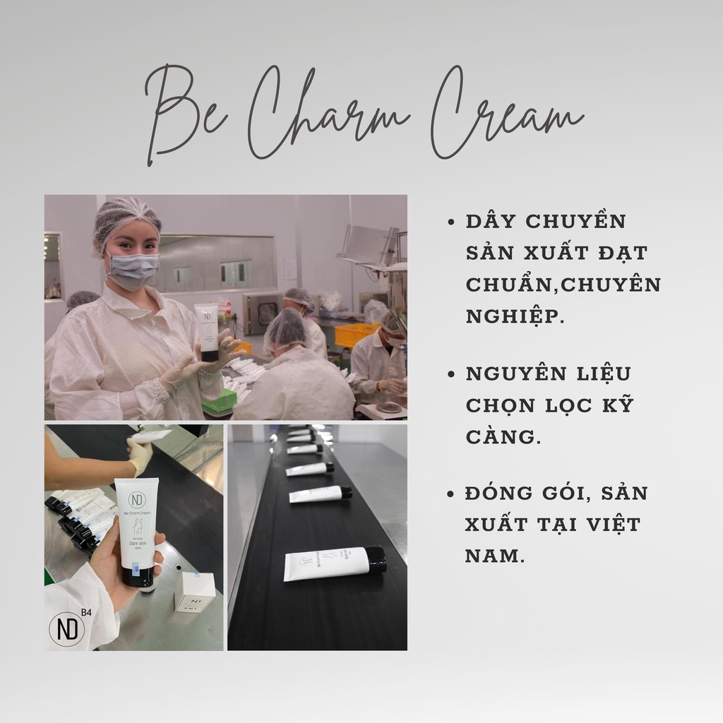 Kem giảm thâm mông ND Be Charm Cream 100ml  [HÀNG CHÍNH HÃNG]